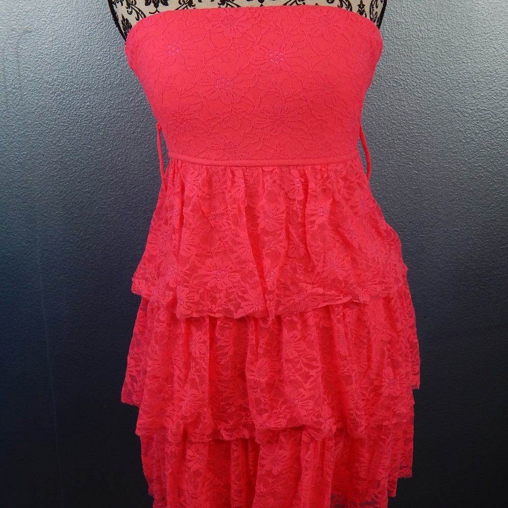 Highlighter hot pink rue21 dress